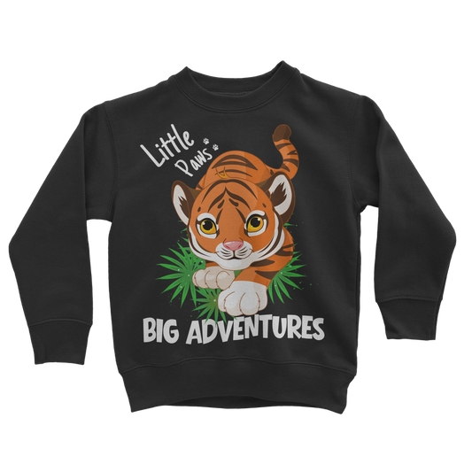 tiger-cub-little-paws-big-adventures-300 | Kids Sweatshirt