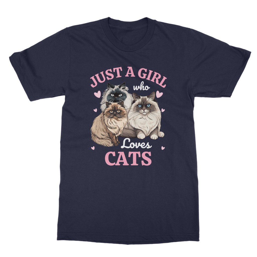 Just a Girl who loves Cats - Women's T-shirt