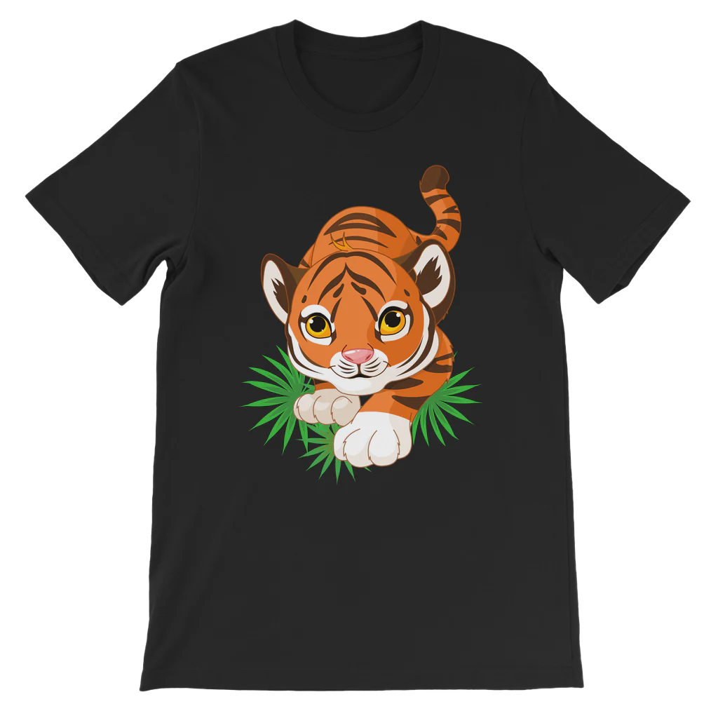 Kids Tiger Cub Printed T-shirt | 3 - 8 years