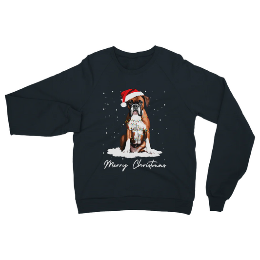 Funny Boxer Dog Christmas Jumper | Small - 5XL