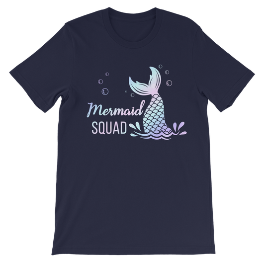 Mermaid Squad -Girls Cotton T-shirt | 3 - 13 years