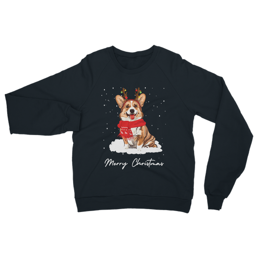 Festive Corgi - Unisex Adults Christmas Sweatshirt