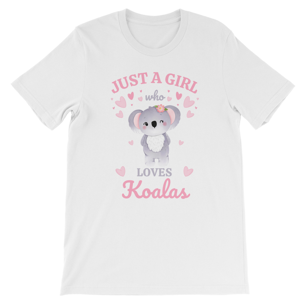 Koala Gift for Girls - This Girl Loves Koalas T-Shirt