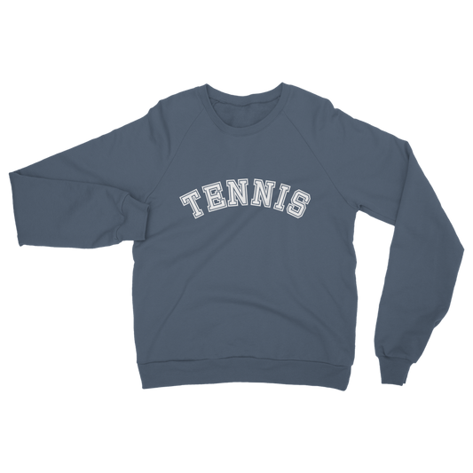 Men's College Style TENNIS Sweatshirt | Small - 5XL