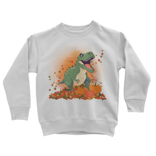 Autumn T-rex - Kids Sweatshirt | Unisex Sizes