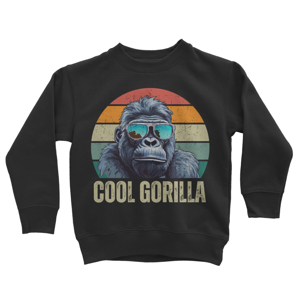 Kids "Cool Gorilla" Sweatshirt