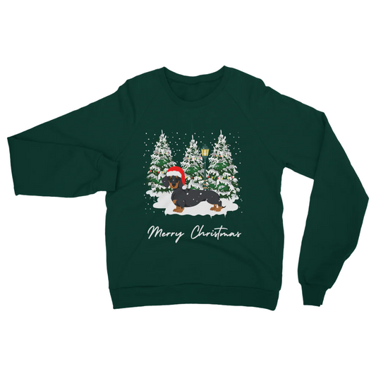 Men & Women's Festive Dachshund Christmas Sweatshirt