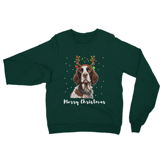 Springer Spaniel Christmas Sweatshirt – Festive Dog Jumper for Dog Lovers