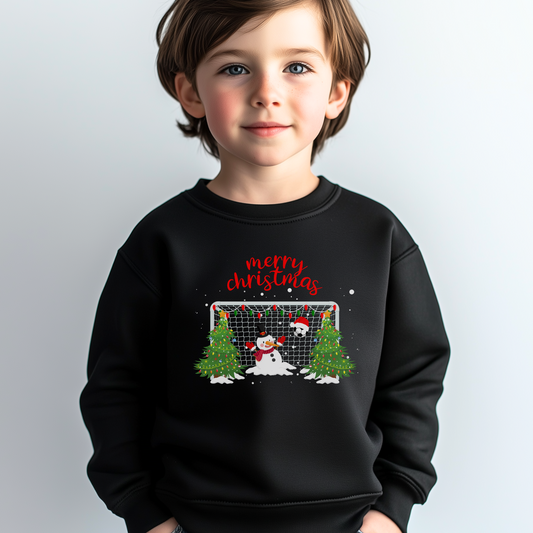 Kids Christmas Football Sweatshirt Jumper | 3 - 13 years