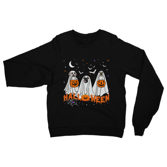 Trick or Treat Dogs - Unisex Adults Halloween Sweatshirt | Small - 5XL