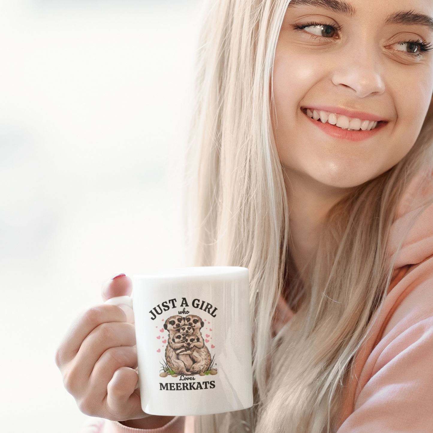 Just a Girl Who Loves Meerkats 11oz Mug