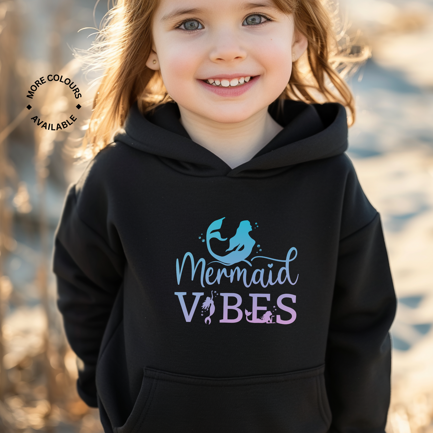 Mermaid Vibes - Girls Hoodie | 3 - 13 years