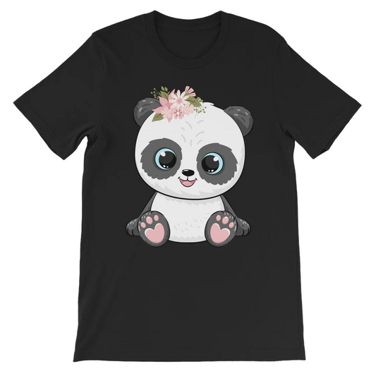 Girls "Floral Panda" T-shirt | 3 - 13 years