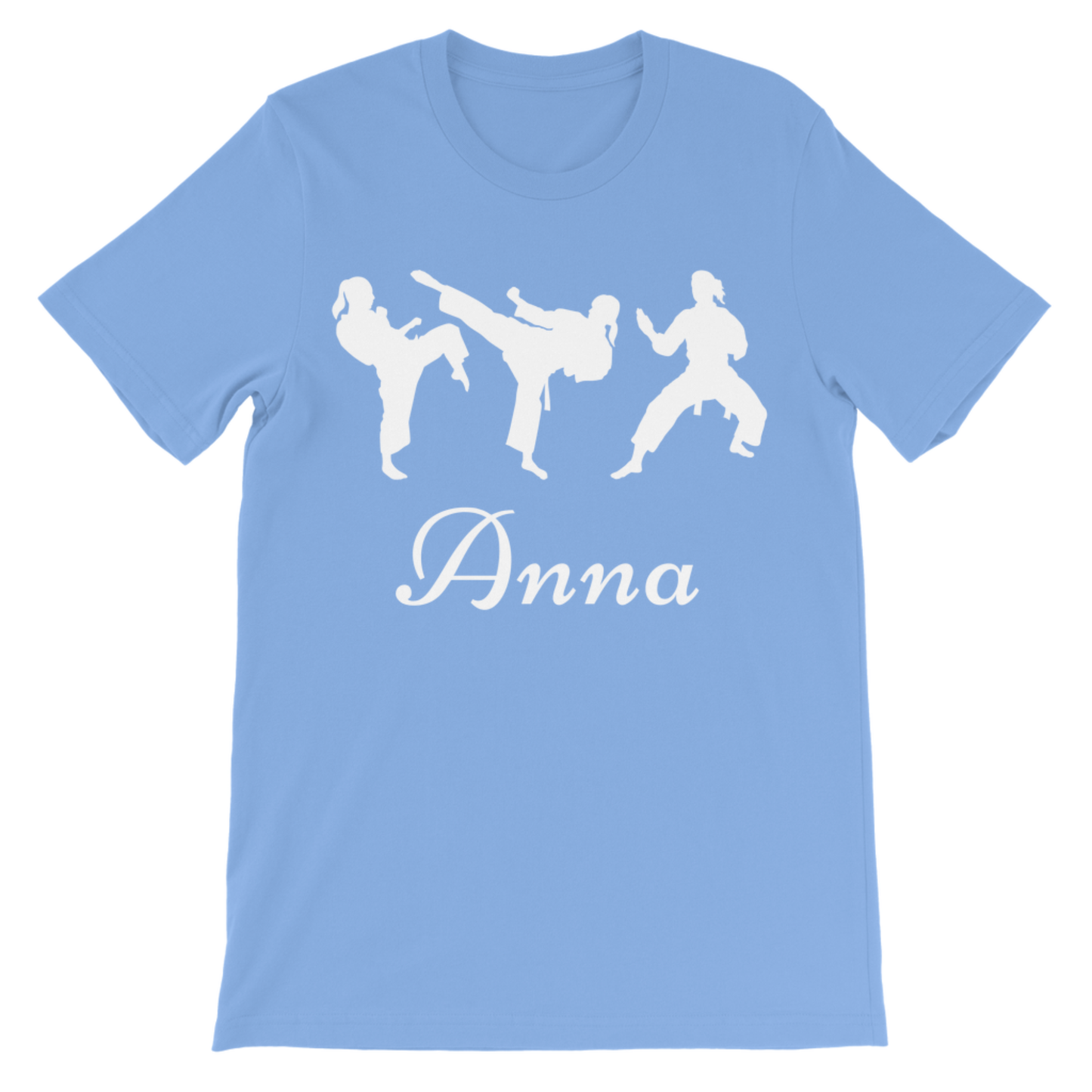 Girls Personalised Karate/Jiu Jitsu/Martial Arts T-shirt