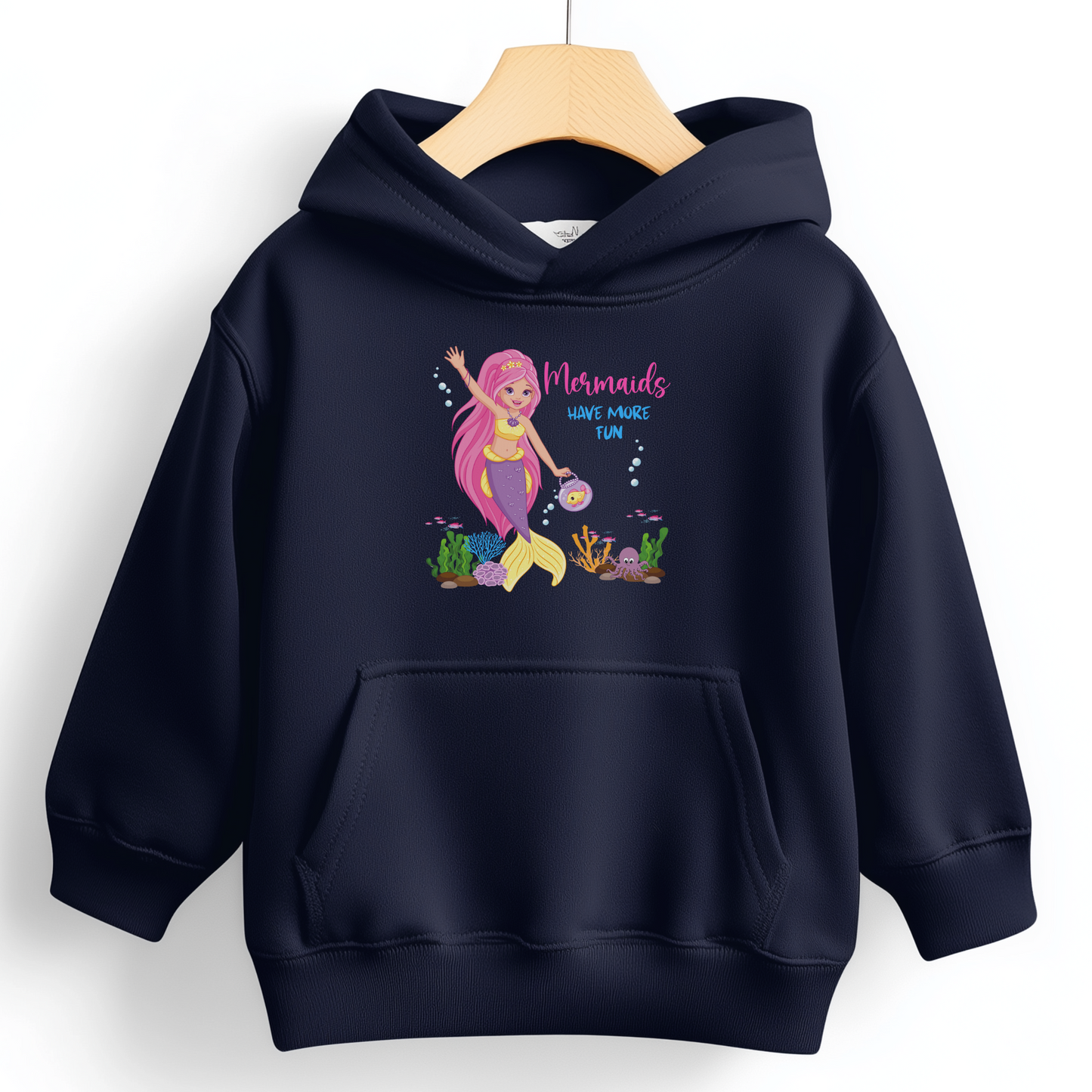 Mermaids Have More Fun - Girls Hoodie | 3 - 13 yrs