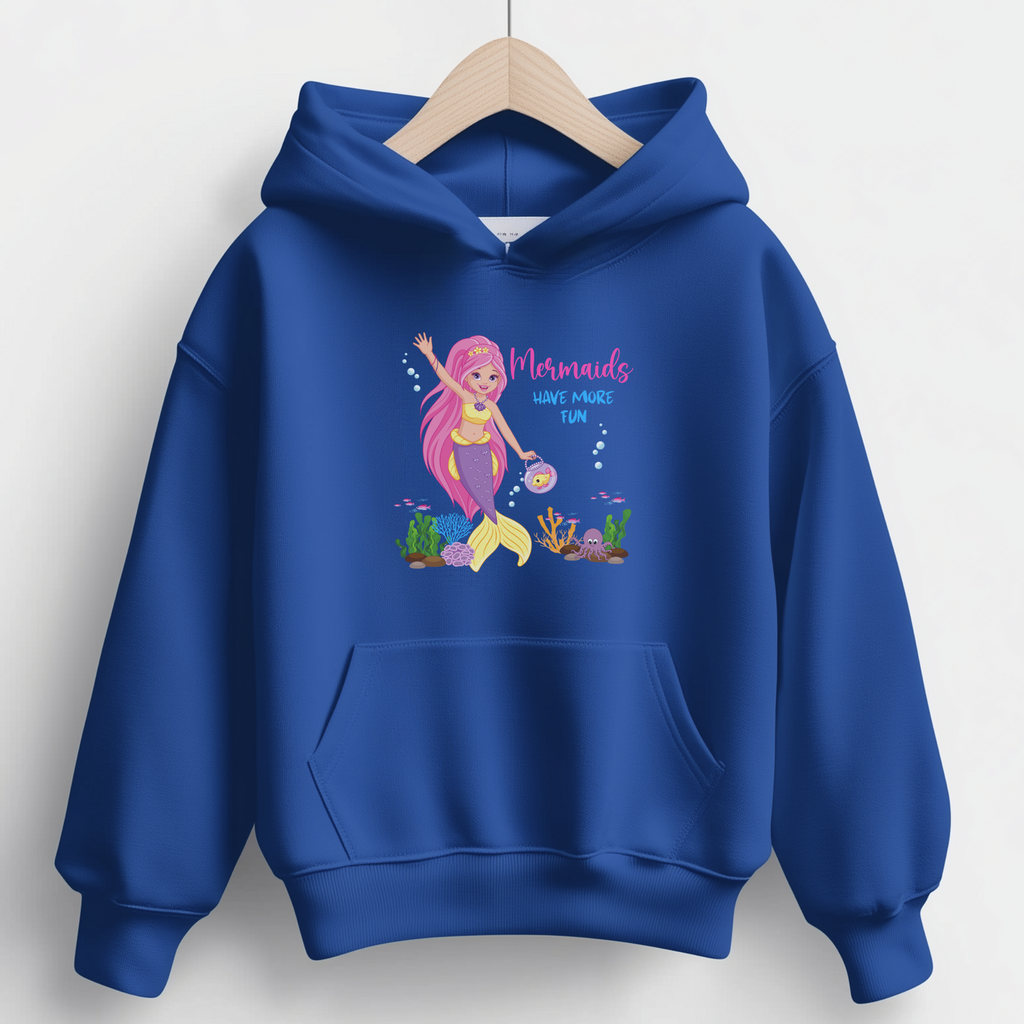 Mermaids Have More Fun - Girls Hoodie | 3 - 13 yrs