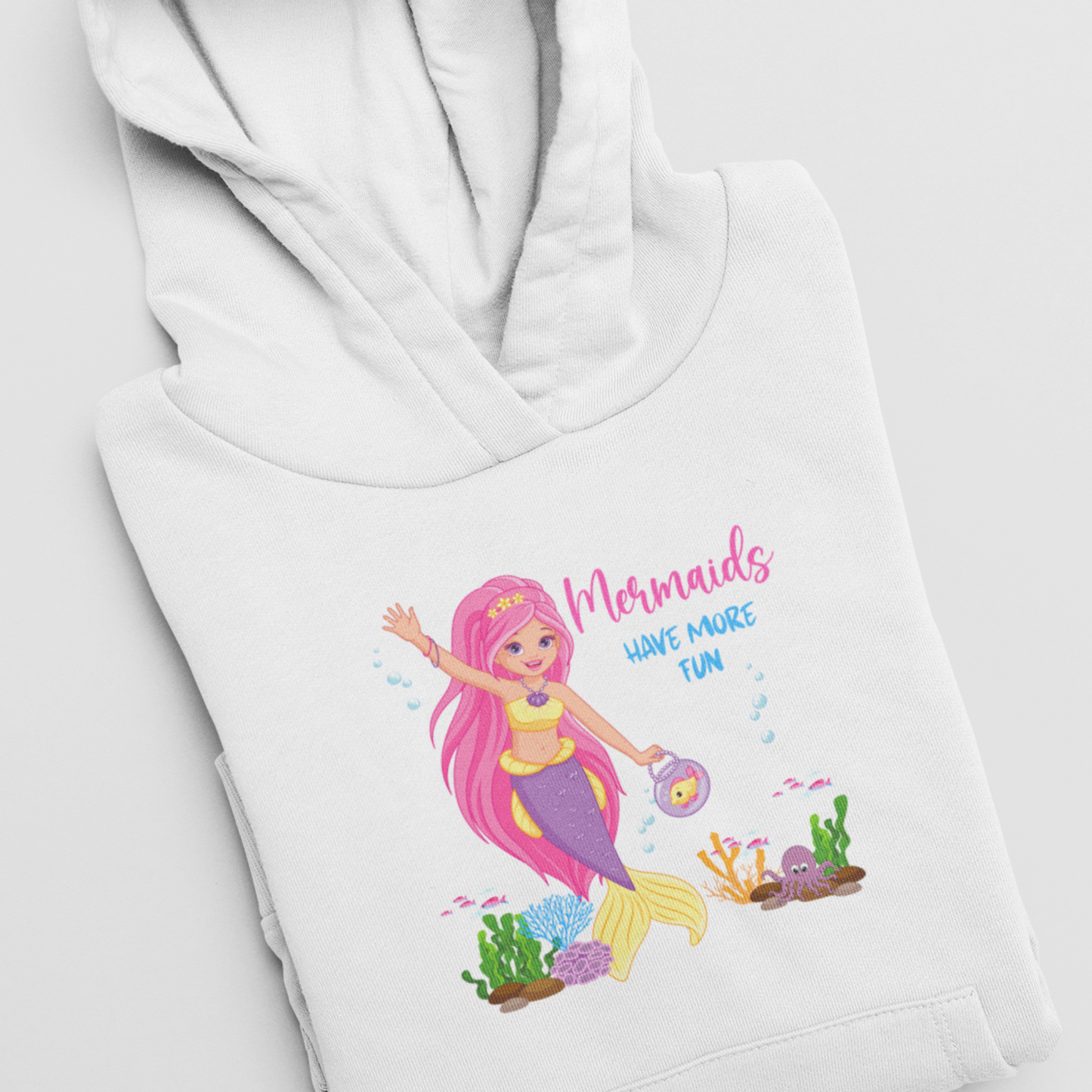 Mermaids Have More Fun - Girls Hoodie | 3 - 13 yrs