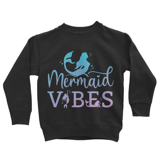 Girls Mermaid Vibes Sweatshirt