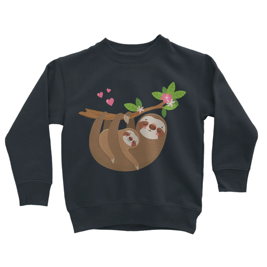 Girls Sloth Sweatshirt Jumper | 3 - 13 yrs