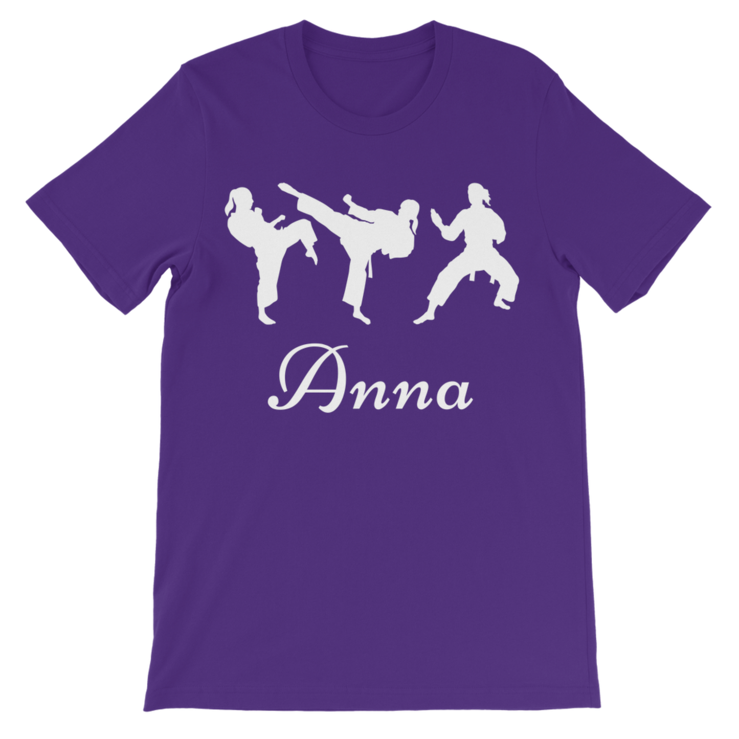 Girls Personalised Karate/Jiu Jitsu/Martial Arts T-shirt
