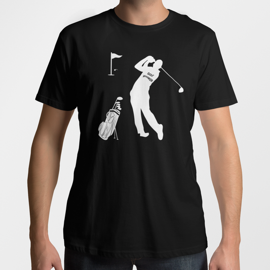 Men's 'Golf Wanker' Premium Cotton T-shirt | S - 4XL