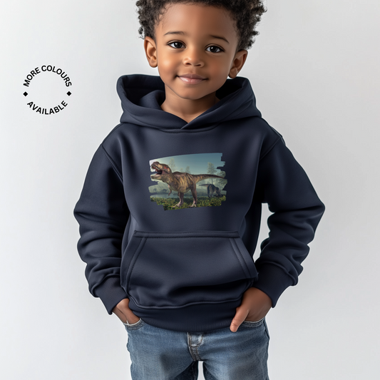 Kids 3D T-Rex Dinosaur Hoodie | 3 - 13 years