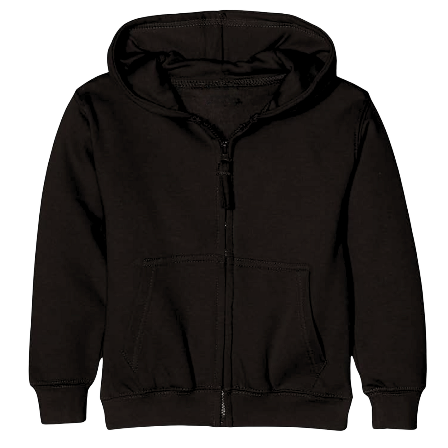 "Just a Girl Who Loves Pigs" Kids Zip Hoodie - Mummy Pig & Piglets Back Print (3-13 Yrs)