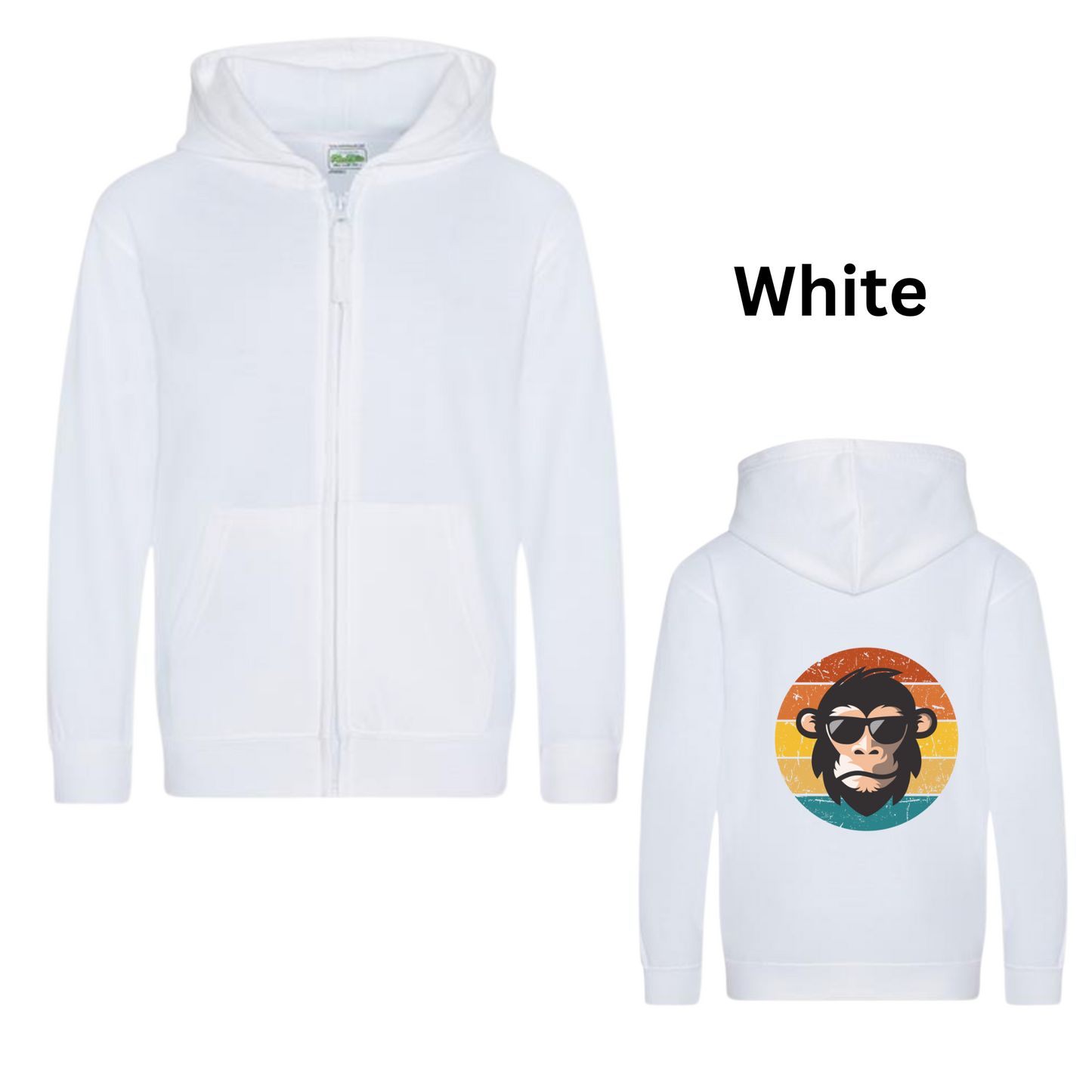 Cool Chimp Classic Kids Zip Hoodie | 3 - 13 years