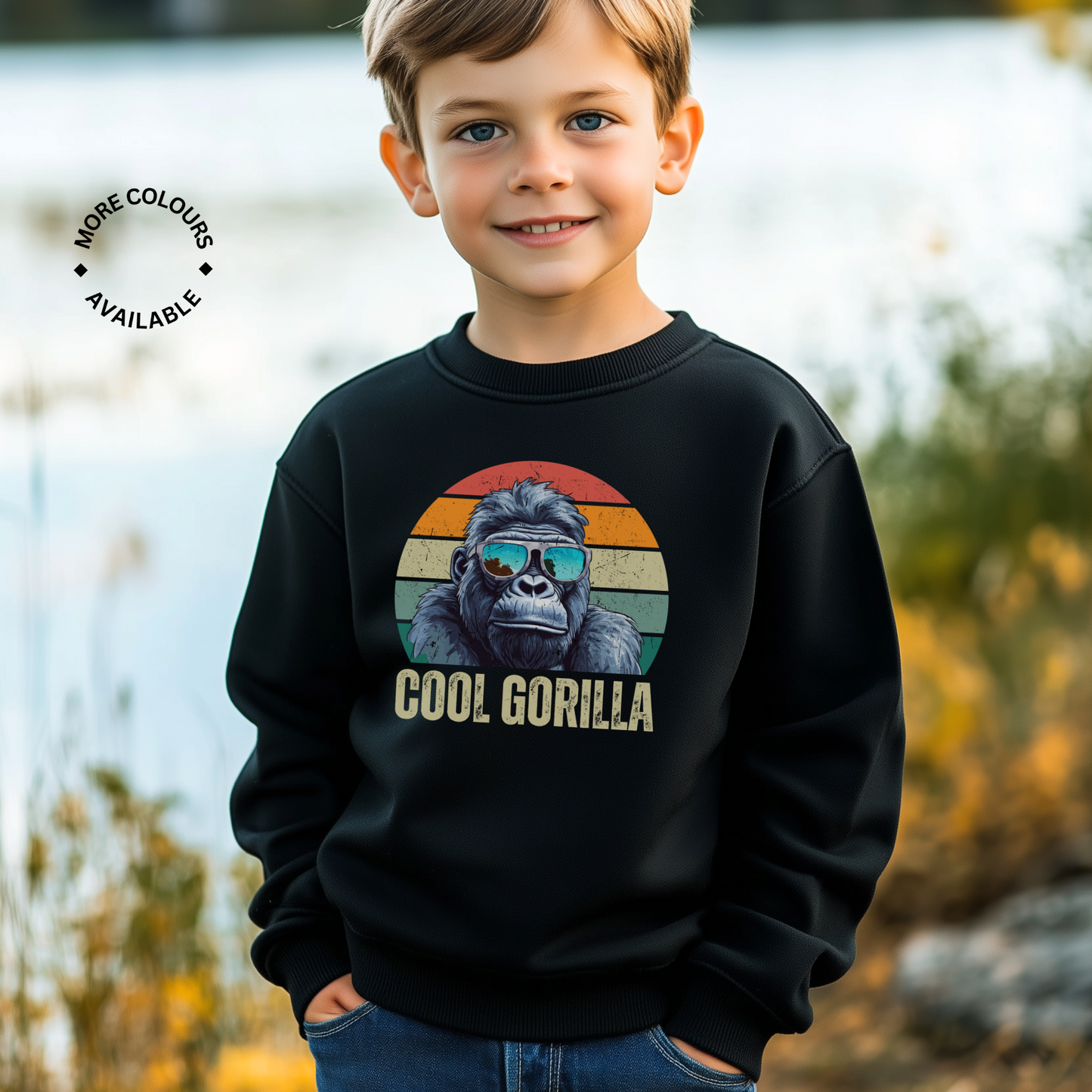 Kids "Cool Gorilla" Sweatshirt