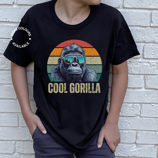 Cool Gorilla Kids Unisex T-Shirt