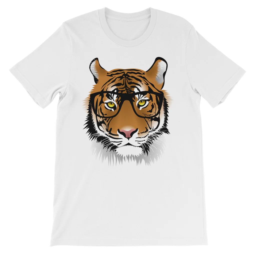 Kids "Intelligent Tiger" T-shirt | 3 - 13 years