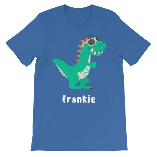 Boys Personalised 'Cool Dinosaur' T-shirt | 3 - 8 years