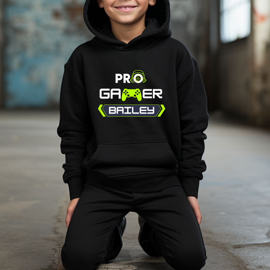 Kids Personalised Gaming Hoodie