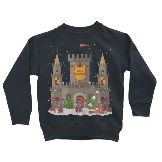 Festive Castle and Knights Christmas Jumper | 3 - 11 years