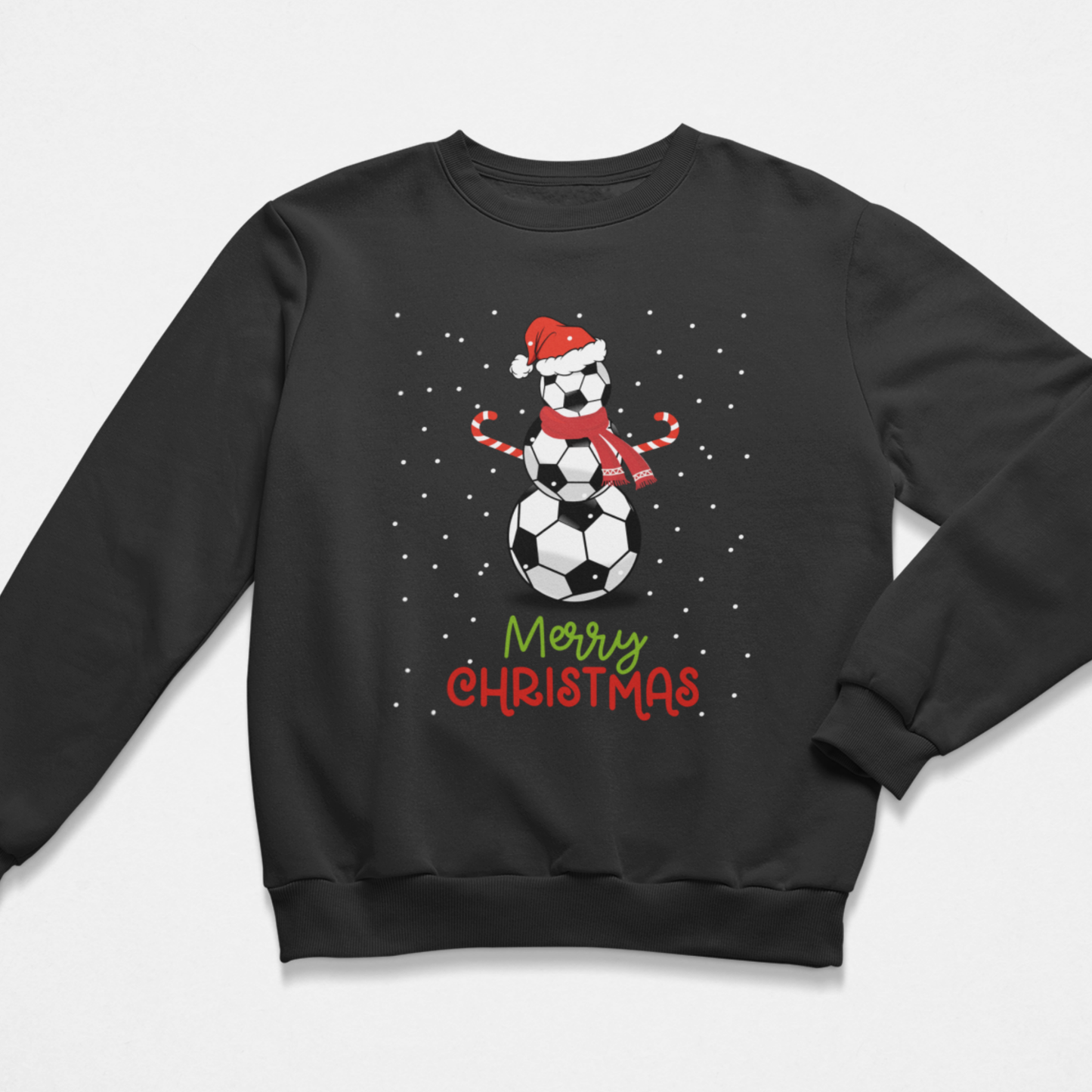 Kids Christmas Football Snowman Sweatshirt Jumper (3-13 yrs)
