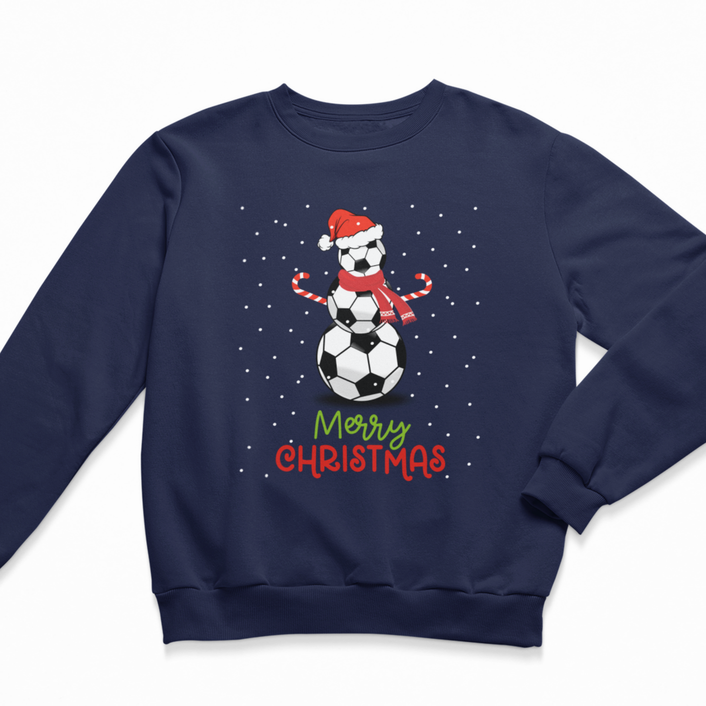 Kids Christmas Football Snowman Sweatshirt Jumper (3-13 yrs)