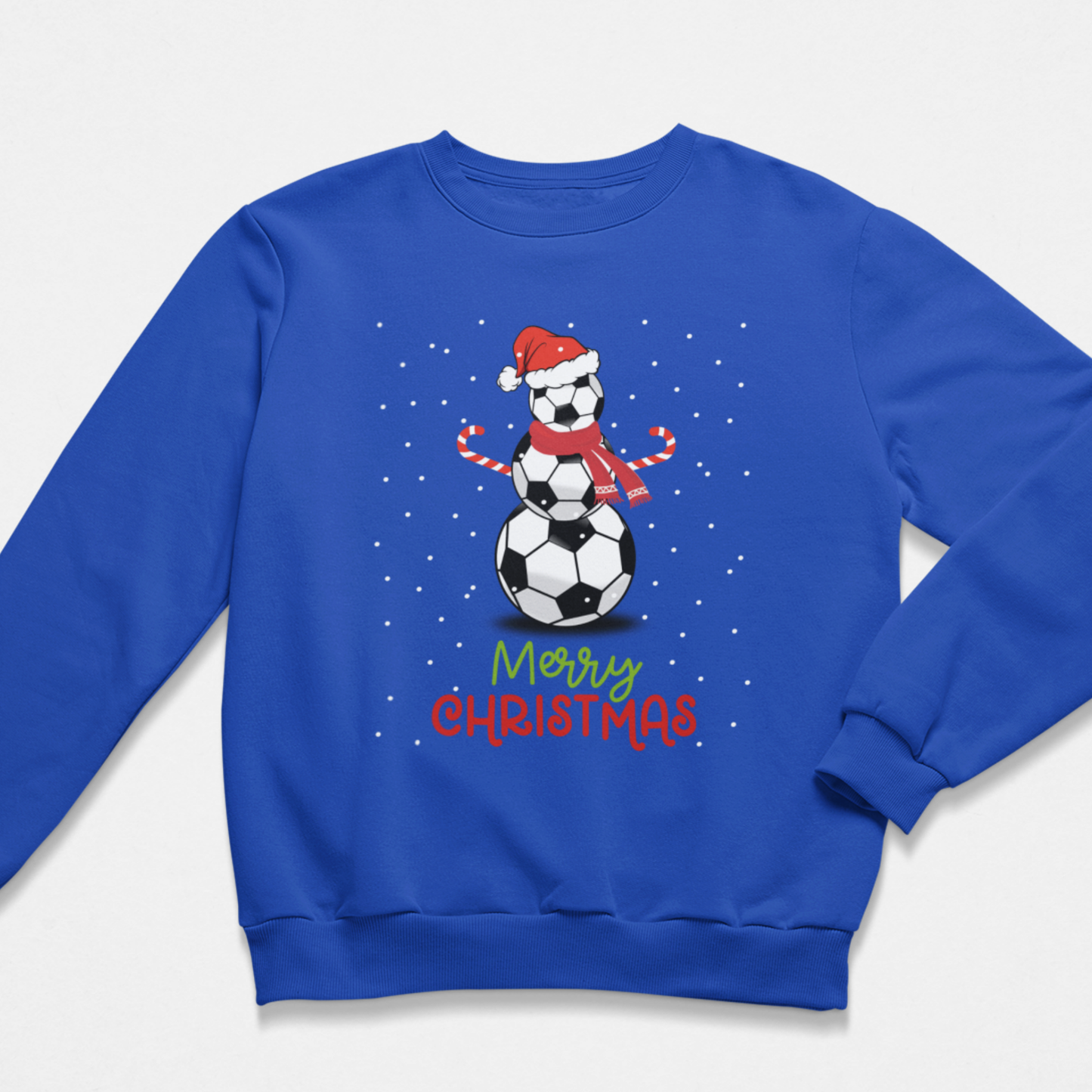 Kids Christmas Football Snowman Sweatshirt Jumper (3-13 yrs)