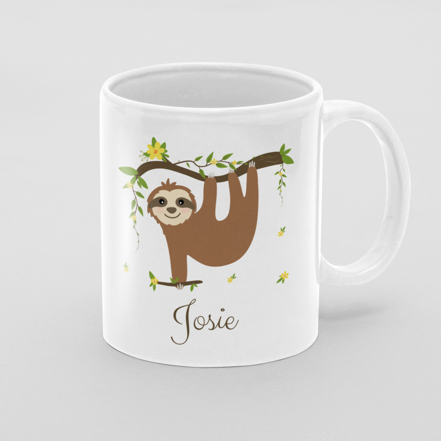 Personalised Sloth Mug