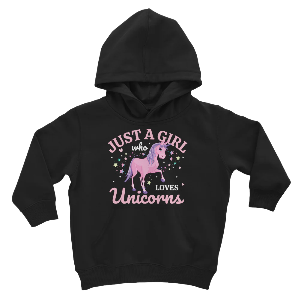 Just a Girl Who Loves Unicorns Hoodie