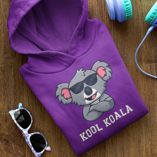 Girls "Kool Koala" Pullover Hoodie | 3 - 13 years