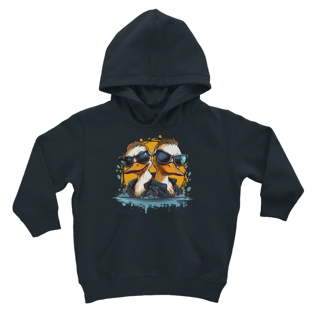 Kids "Cool Ducks" Graphic Pullover Hoodie | 5 - 13 years