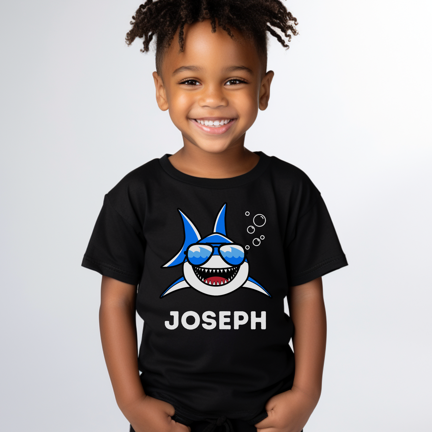 Cool Shark - Kids Cotton T-shirt | 3 - 13 years