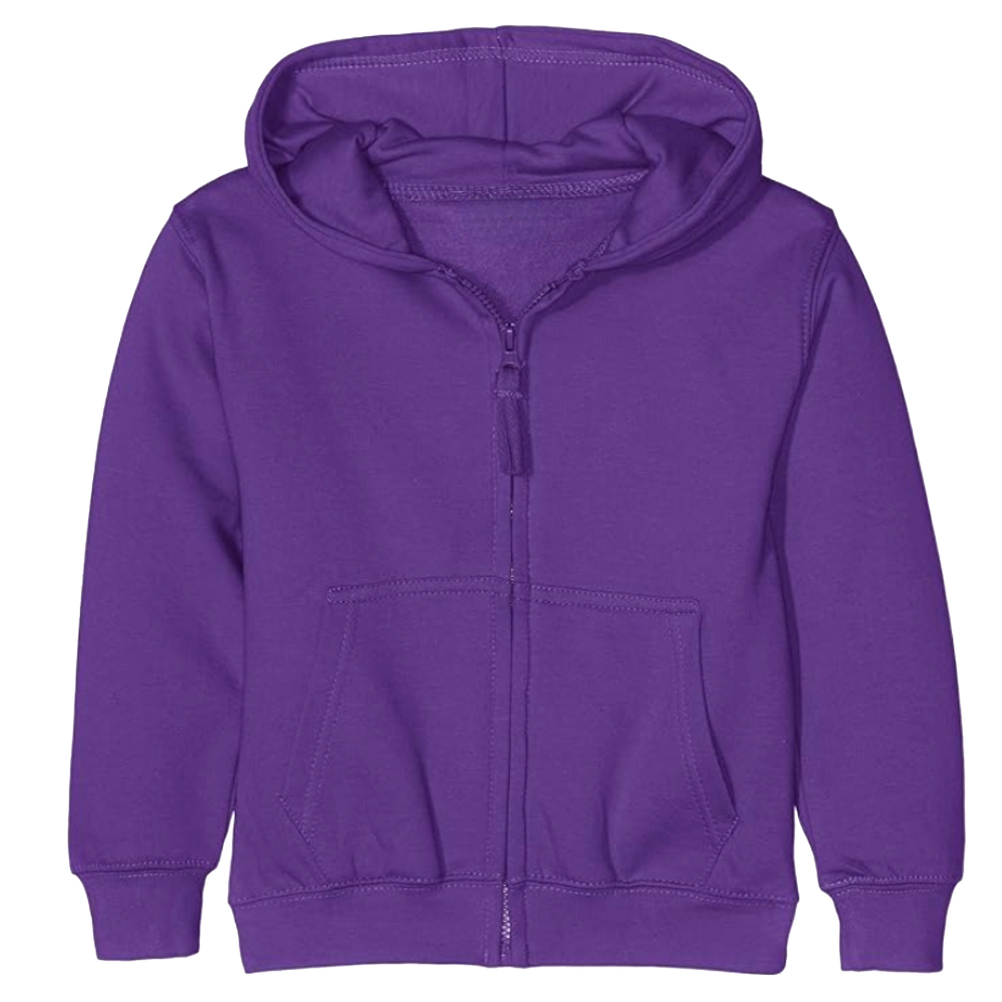 "Just a Girl Who Loves Pigs" Kids Zip Hoodie - Mummy Pig & Piglets Back Print (3-13 Yrs)