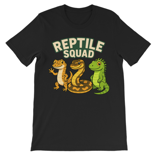 Kids “Reptile Squad” T-Shirt - Gecko, Snake & Lizard Top (3-13 Yrs)