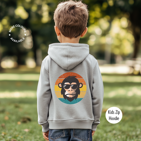 Cool Chimp Classic Kids Zip Hoodie | 3 - 13 years