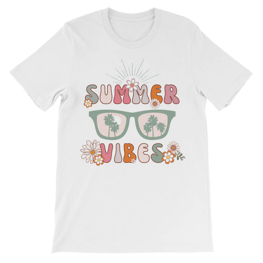 Summer Vibes Print Short Sleeve T-shirt | 3 - 13 years