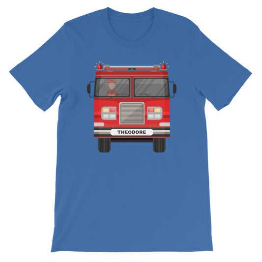 Children's Fire Engine T-shirt | 3 - 8 years