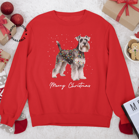 Schnauzer Christmas Jumper - Unisex Kids