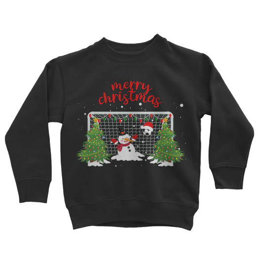 Kids Christmas Football Sweatshirt Jumper | 3 - 13 years