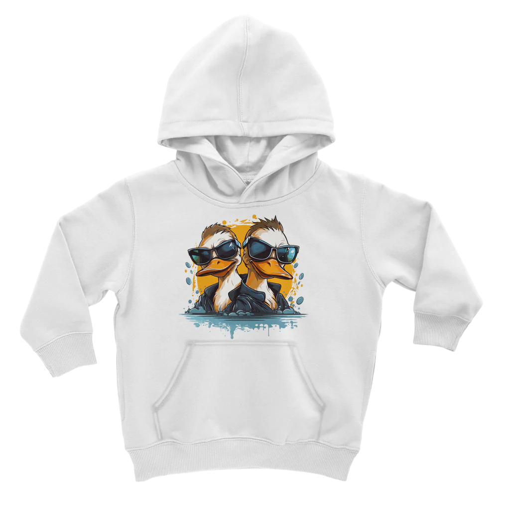 Kids "Cool Ducks" Graphic Pullover Hoodie | 5 - 13 years